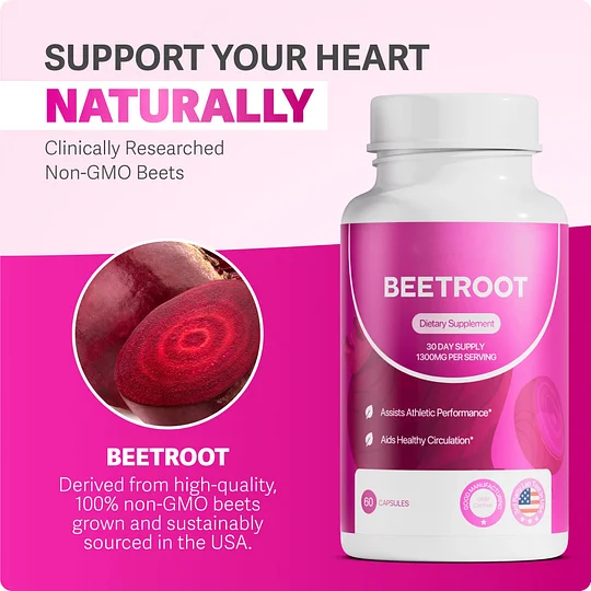 Organic Beet Root Capsules